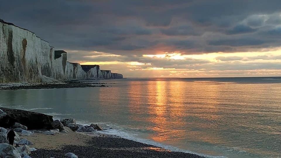 Plage A 50M Appartement Reves De Mer Villa Les Bains De Mers Exterior foto