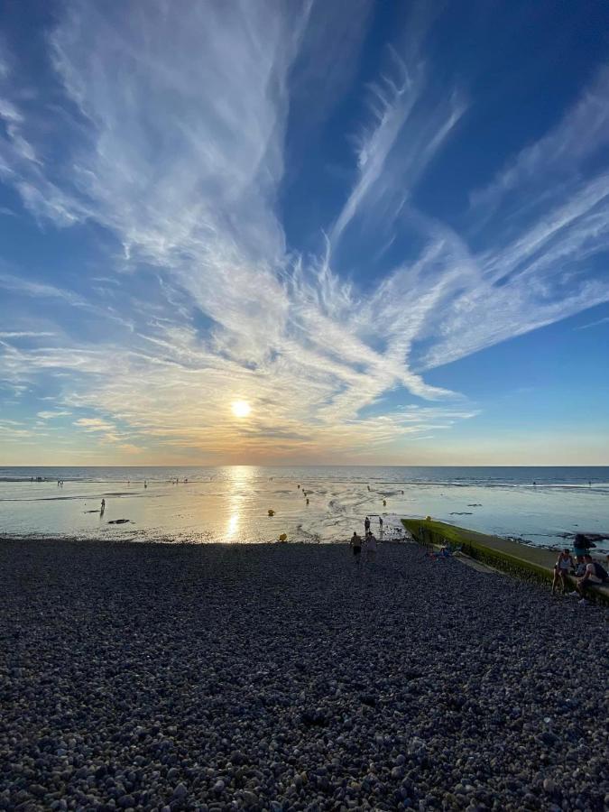 Plage A 50M Appartement Reves De Mer Villa Les Bains De Mers Exterior foto